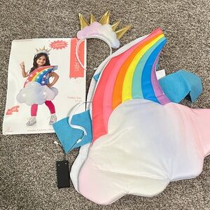 Rainbow Cloud Toddler Costume with Headband
